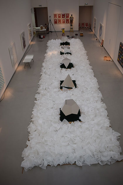 Blick in den Ausstellungsraum Blick in den Ausstellungsraum