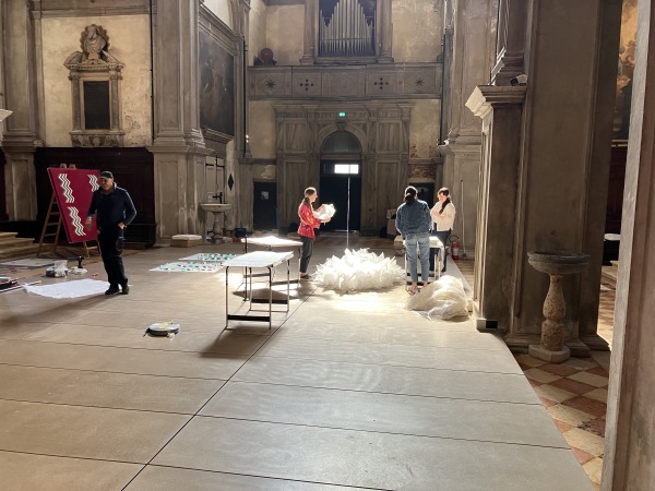 Lore Bert - Biennale 2026:&nbsp;&nbsp;Installation&nbsp;&nbsp;<i>Towards the Light</i>&nbsp;&nbsp;in San Fantin