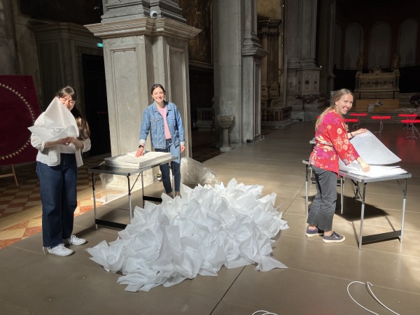 Lore Bert - Biennale 2026:&nbsp;&nbsp;Installation&nbsp;&nbsp;<i>Towards the Light</i>&nbsp;&nbsp;in San Fantin