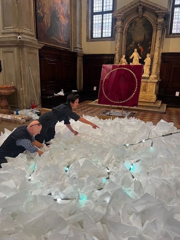 Lore Bert - Biennale 2026:&nbsp;&nbsp;Installation&nbsp;&nbsp;<i>Towards the Light</i>&nbsp;&nbsp;in San Fantin