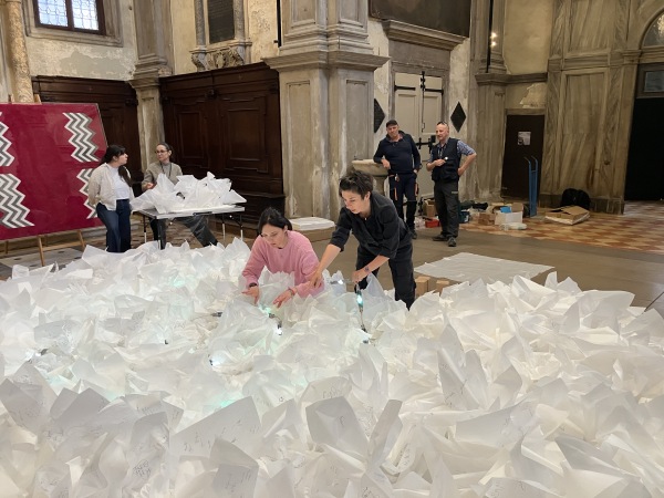 Lore Bert - Biennale 2026:&nbsp;&nbsp;Installation&nbsp;&nbsp;<i>Towards the Light</i>&nbsp;&nbsp;in San Fantin