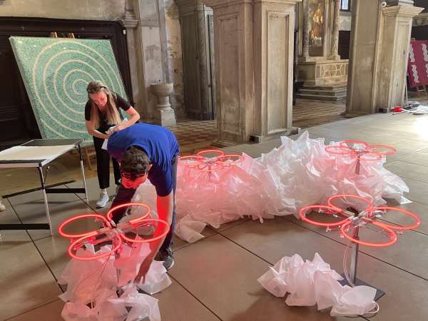 Lore Bert - Biennale 2026:&nbsp;&nbsp;Installation&nbsp;&nbsp;<i>Towards the Light</i>&nbsp;&nbsp;in San Fantin