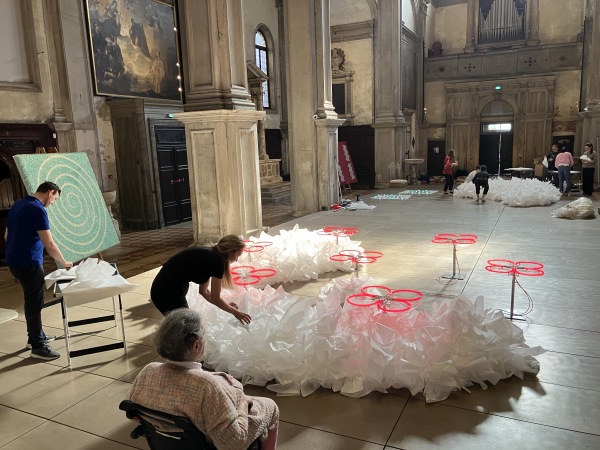 Lore Bert - Biennale 2026:&nbsp;&nbsp;Installation&nbsp;&nbsp;<i>Towards the Light</i>&nbsp;&nbsp;in San Fantin